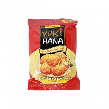 BÁNH GẠO YUKI HANA VỊ MẬT ONG 100g